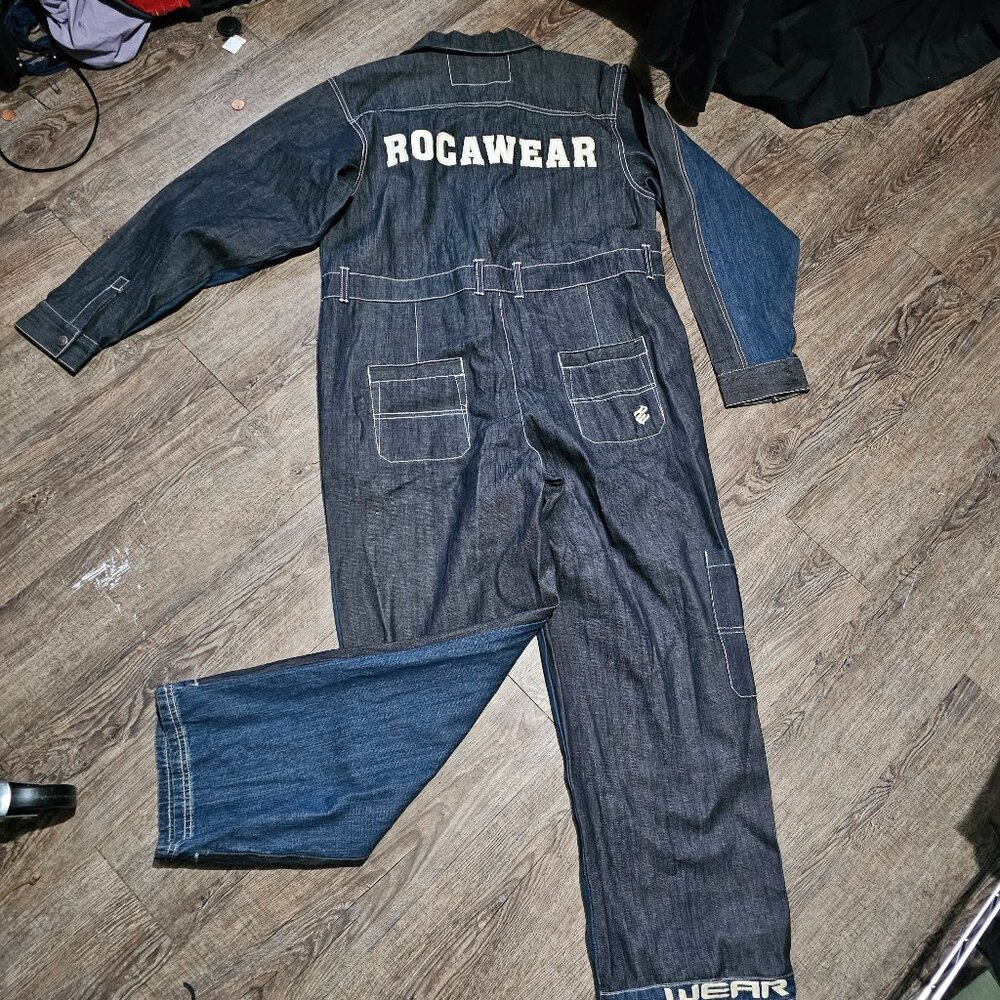 Rocawear denim jumpsuit